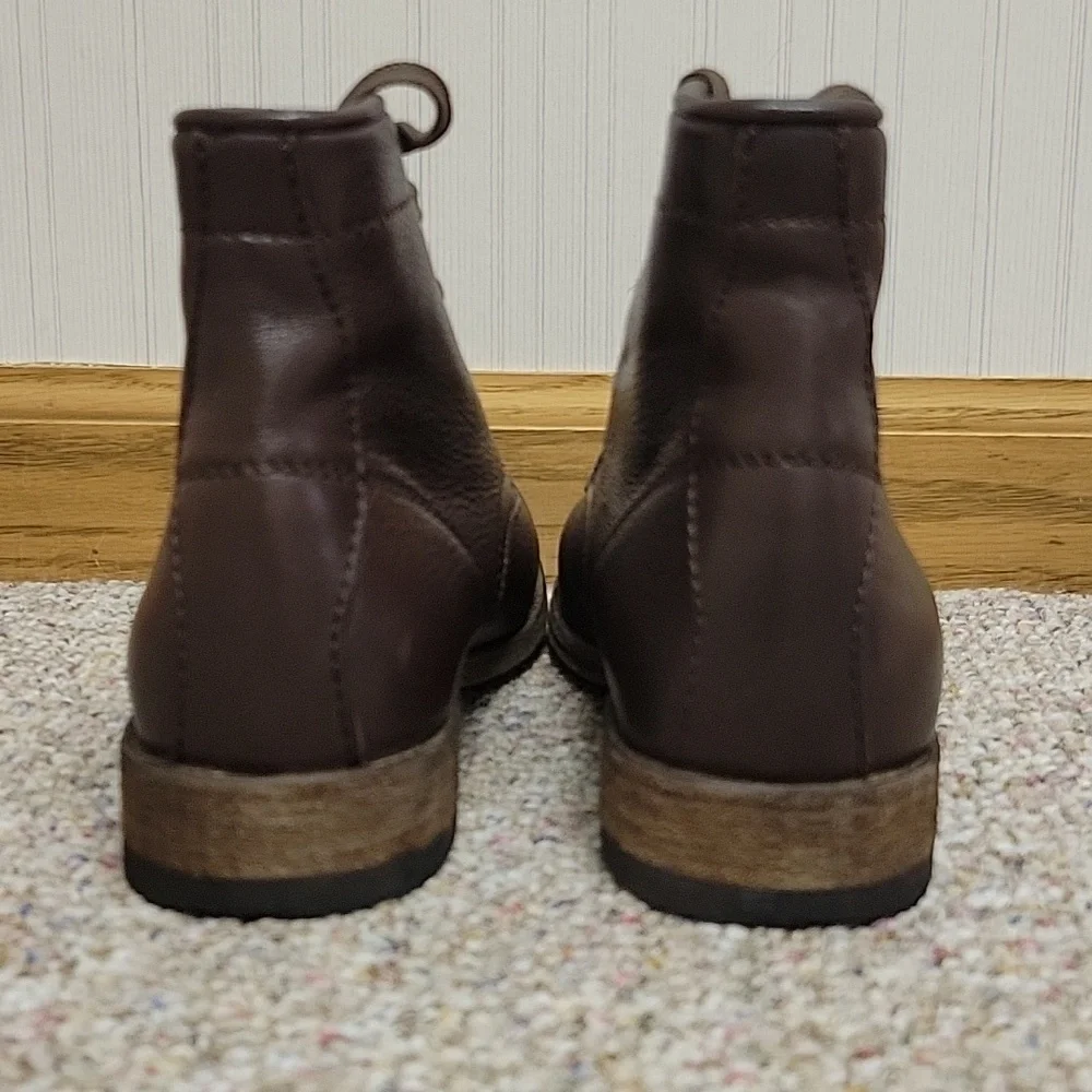 Frye Tyler Brown Leather Booties, Women's Sz 6.5